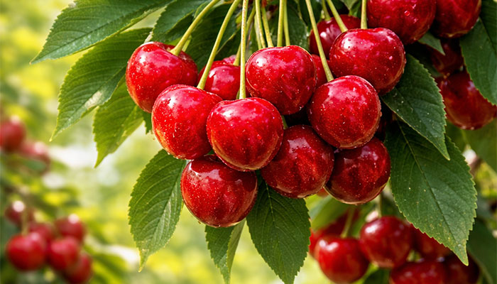 کوددهی درخت گیلاس در بهار
